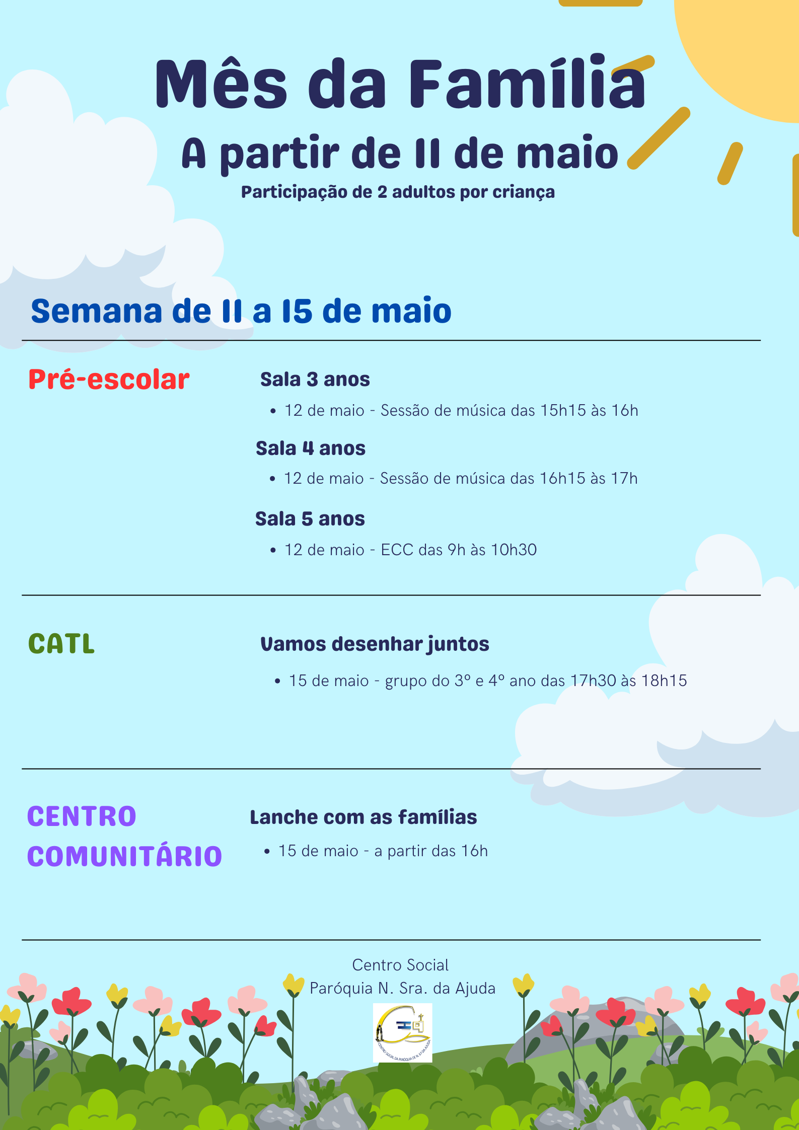 cartaz dia da familia 2026